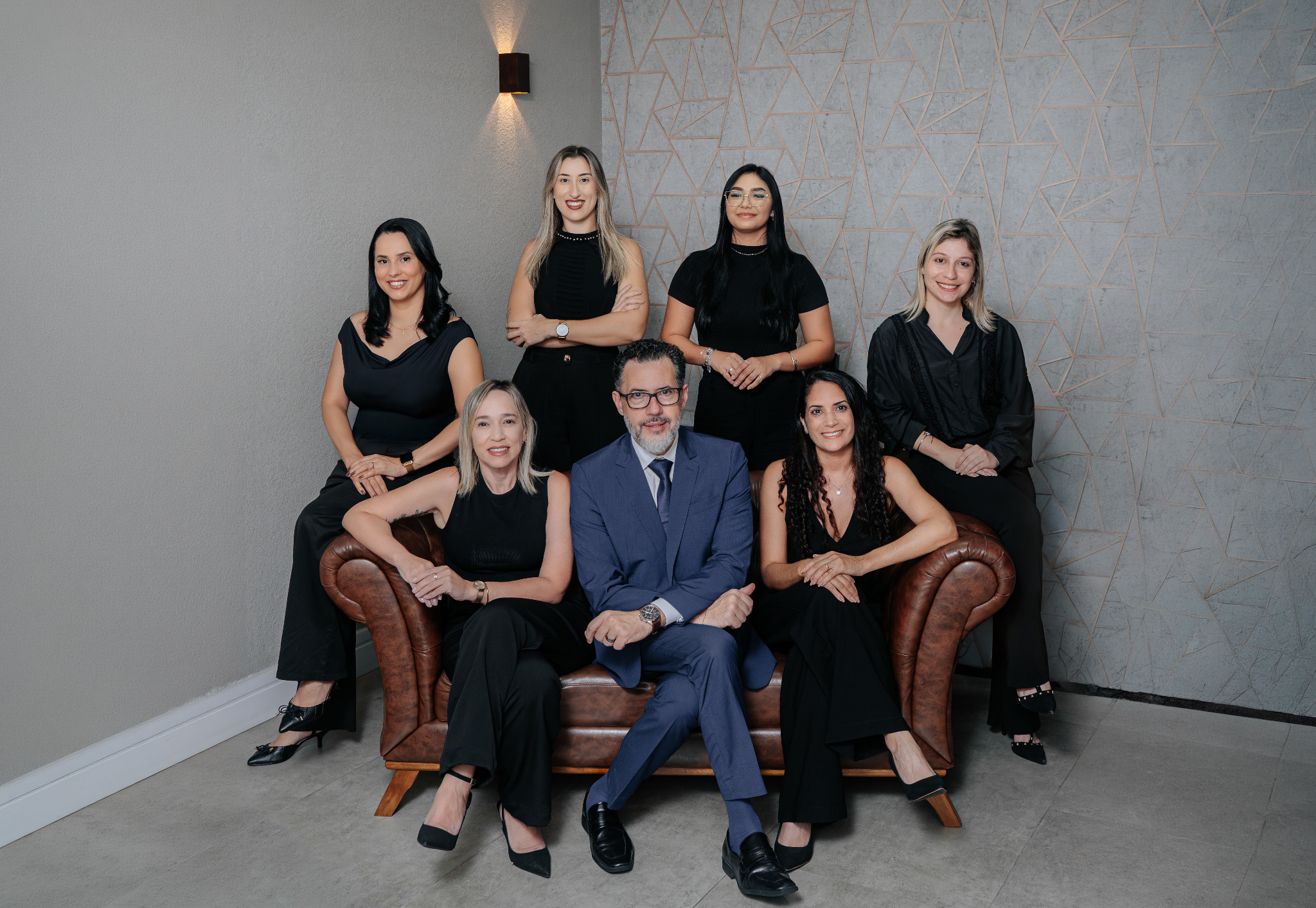 Foto de toda a equipe Luis Mesquita